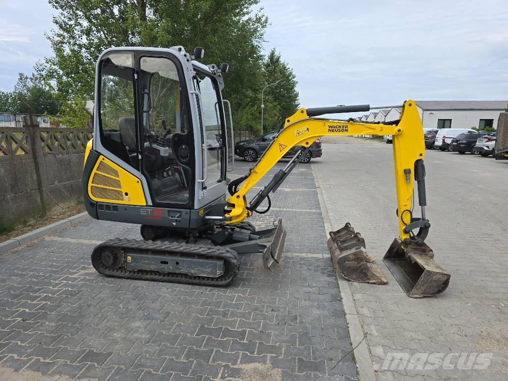 Wacker Neuson ET18 ミニ油圧ショベル 7t以下（ミニユンボ・ミニディガー）