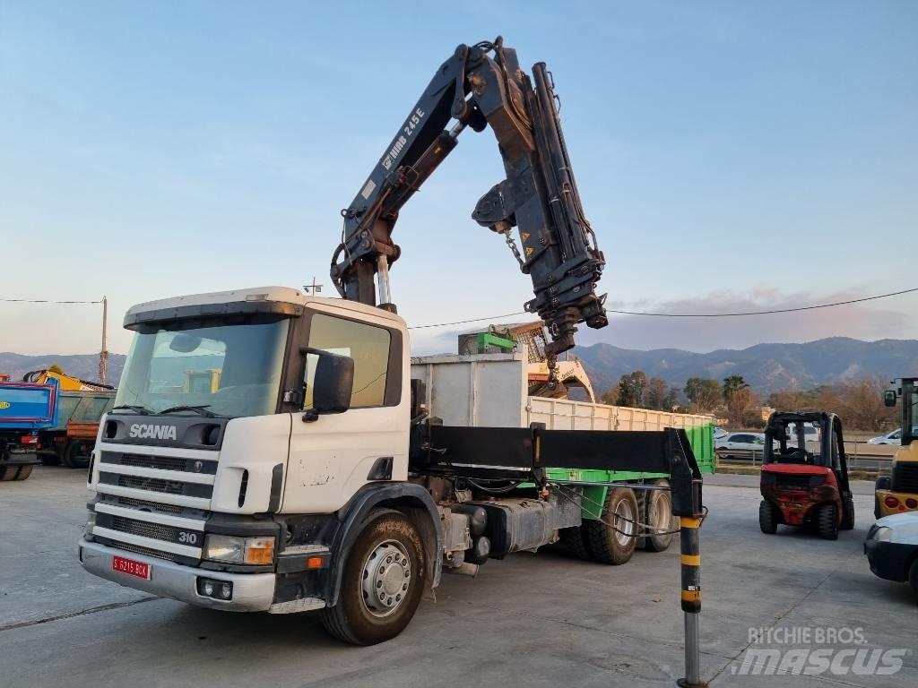 Scania P 94 GB クレーントラック、ユニック車