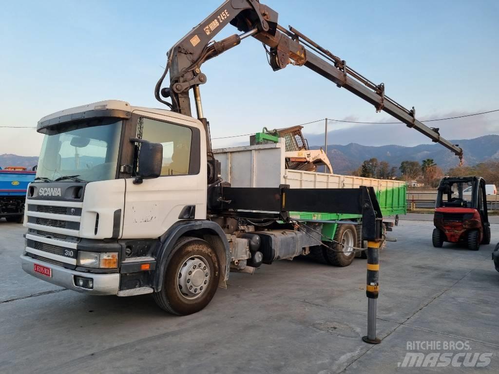 Scania P 94 GB クレーントラック、ユニック車