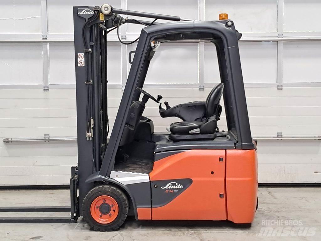 Linde E14-02 ion バッテリーフォークリフト