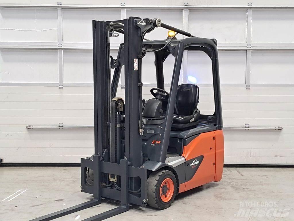 Linde E14-02 ion バッテリーフォークリフト