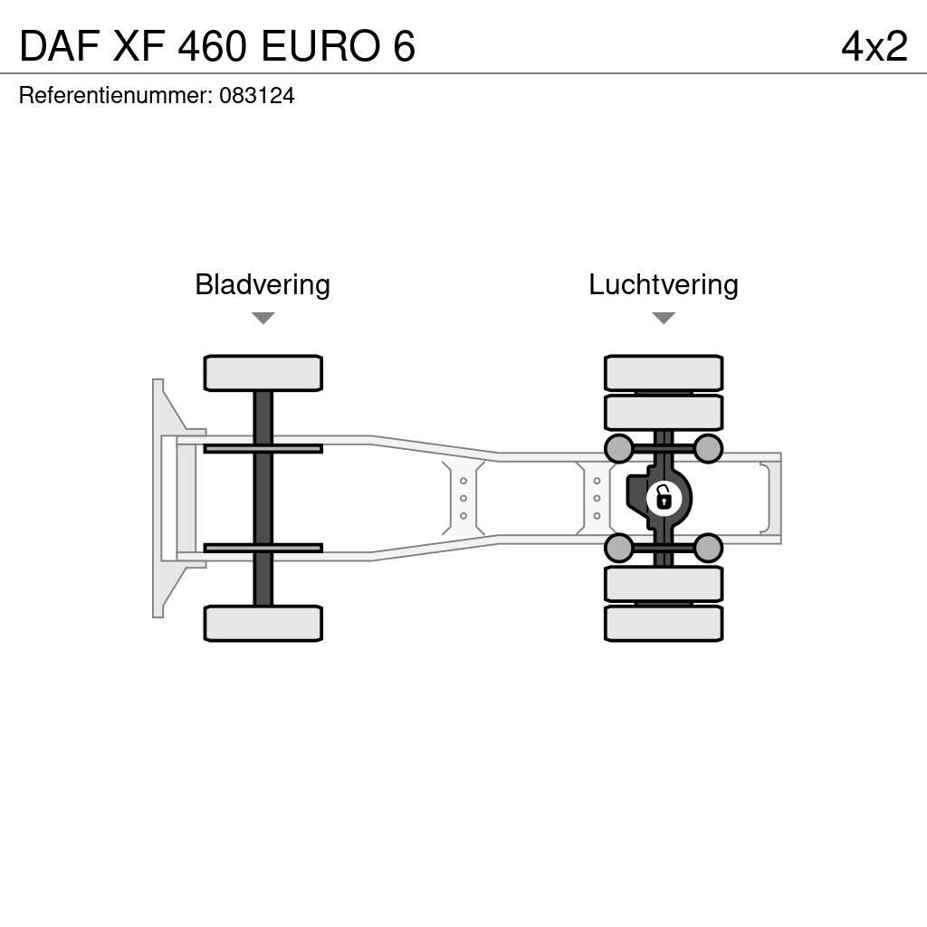 DAF XF 460 EURO 6 中古トラクターヘッド | トレーラーヘッド