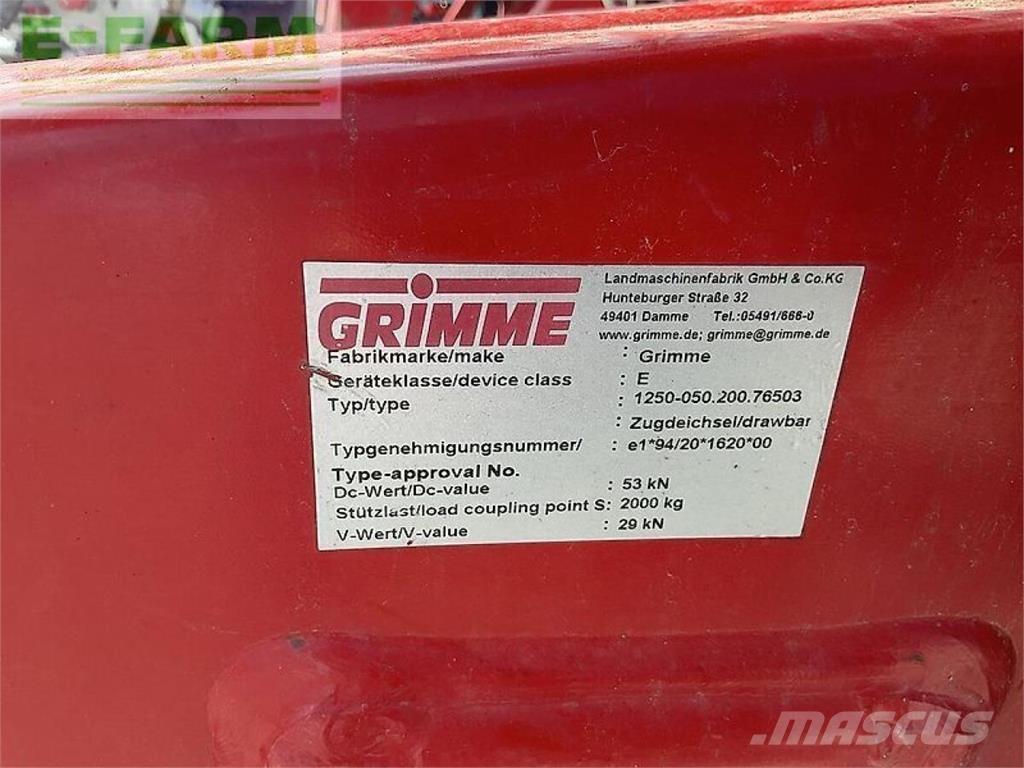 Grimme 85-55 ジャガイモ収穫機・掘取機
