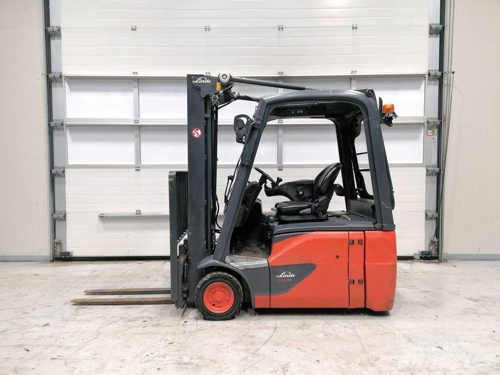 Linde E16-02 バッテリーフォークリフト