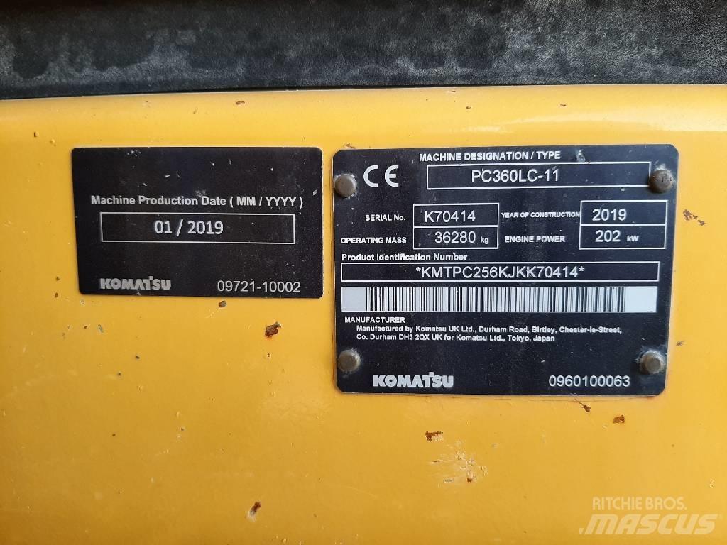 Komatsu PC 360 LC-11 大型油圧ショベル12t以上（パワーショベル・ユンボ）