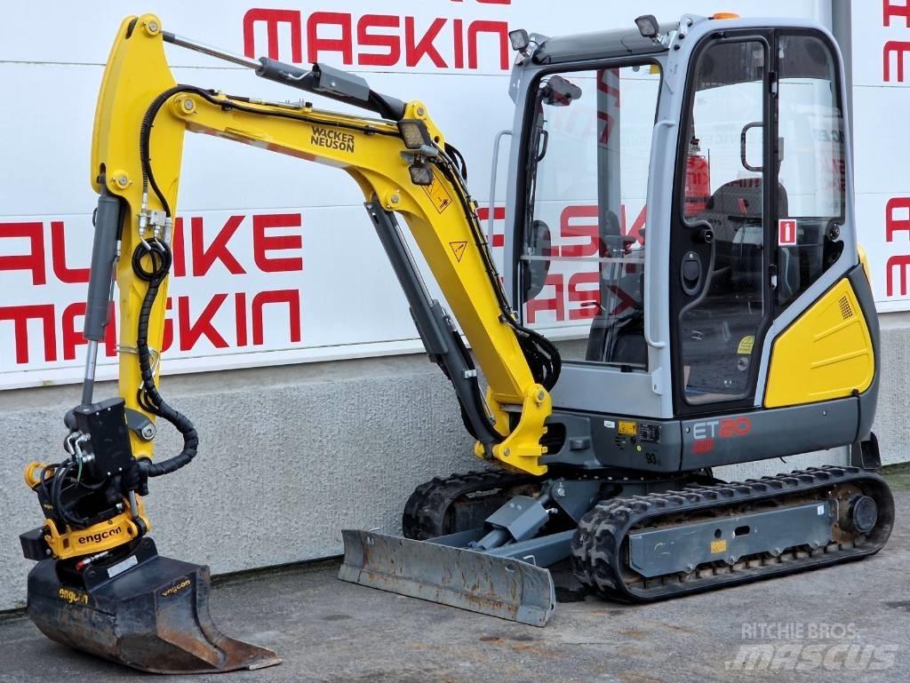 Wacker Neuson ET 20 ミニ油圧ショベル 7t以下（ミニユンボ・ミニディガー）