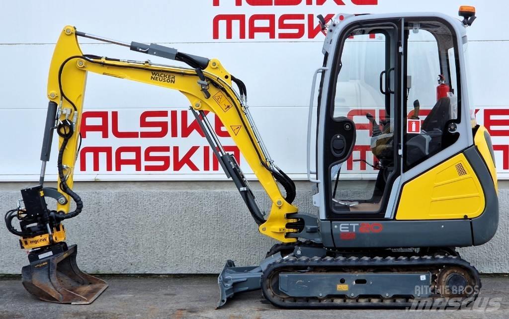 Wacker Neuson ET 20 ミニ油圧ショベル 7t以下（ミニユンボ・ミニディガー）