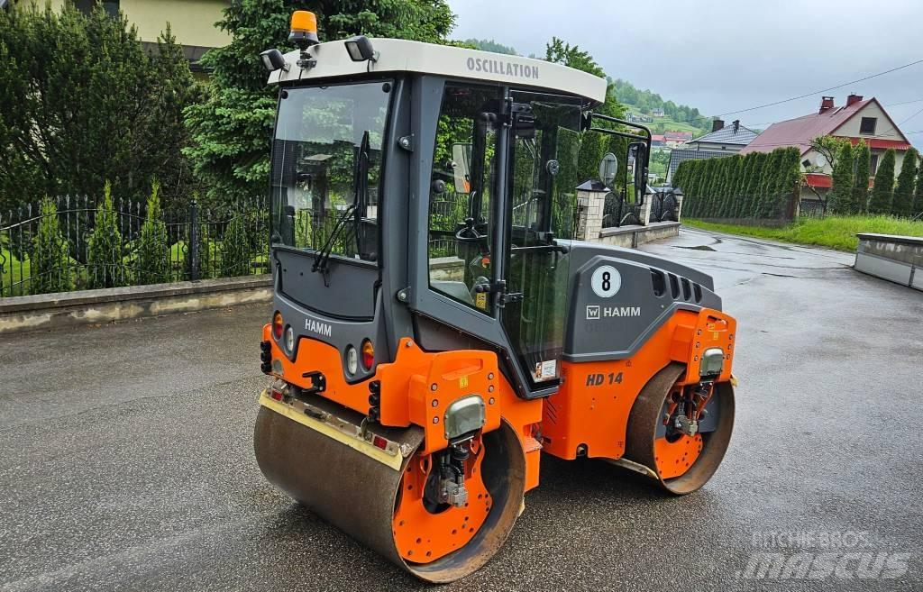 Hamm hd 14 vo タンデムローラ