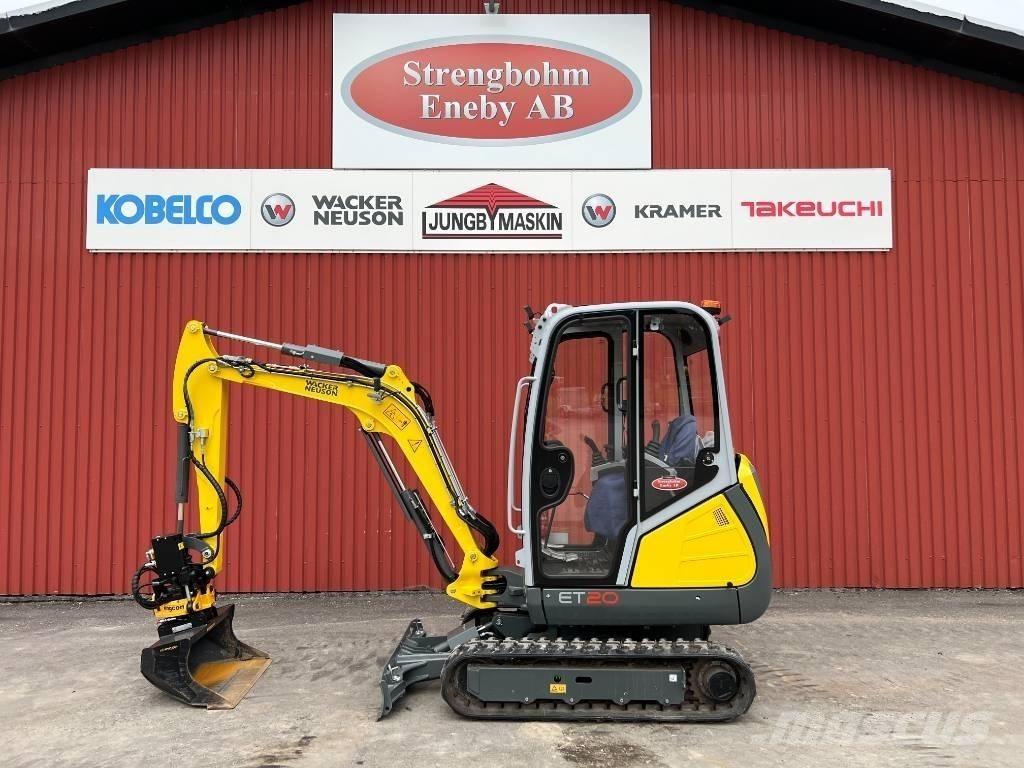 Wacker Neuson ET 20 ミニ油圧ショベル 7t以下（ミニユンボ・ミニディガー）