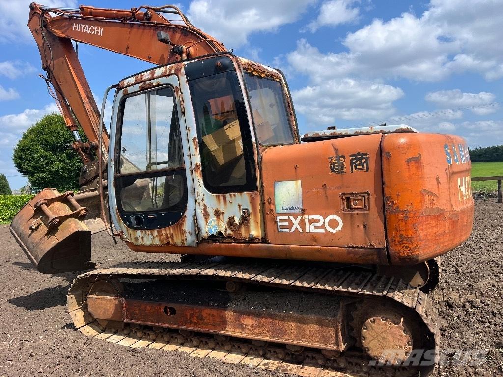 Hitachi EX 120-5 大型油圧ショベル12t以上（パワーショベル・ユンボ）