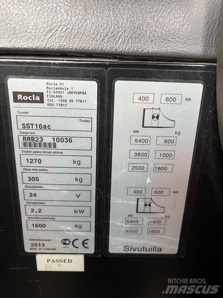 Rocla SST 16 AC 自走式スタッカー