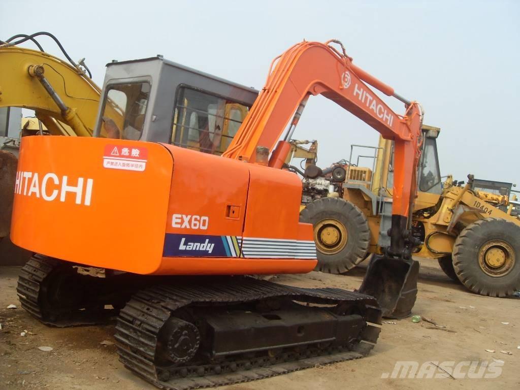 Hitachi EX 60 ミニ油圧ショベル 7t以下（ミニユンボ・ミニディガー）