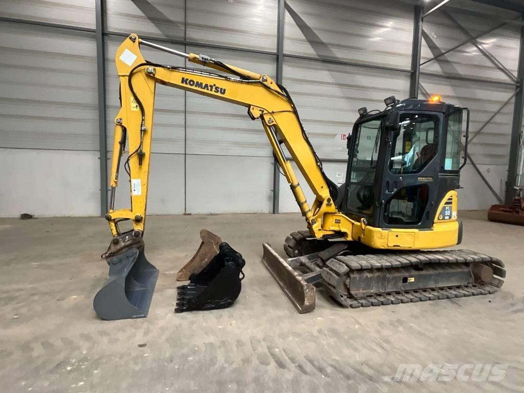 Komatsu PC 55 MR-3 ミニ油圧ショベル 7t以下（ミニユンボ・ミニディガー）