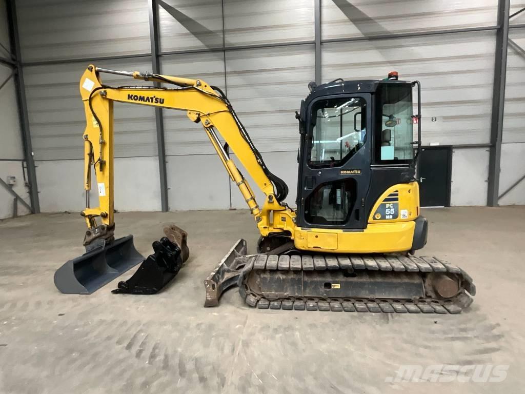 Komatsu PC 55 MR-3 ミニ油圧ショベル 7t以下（ミニユンボ・ミニディガー）