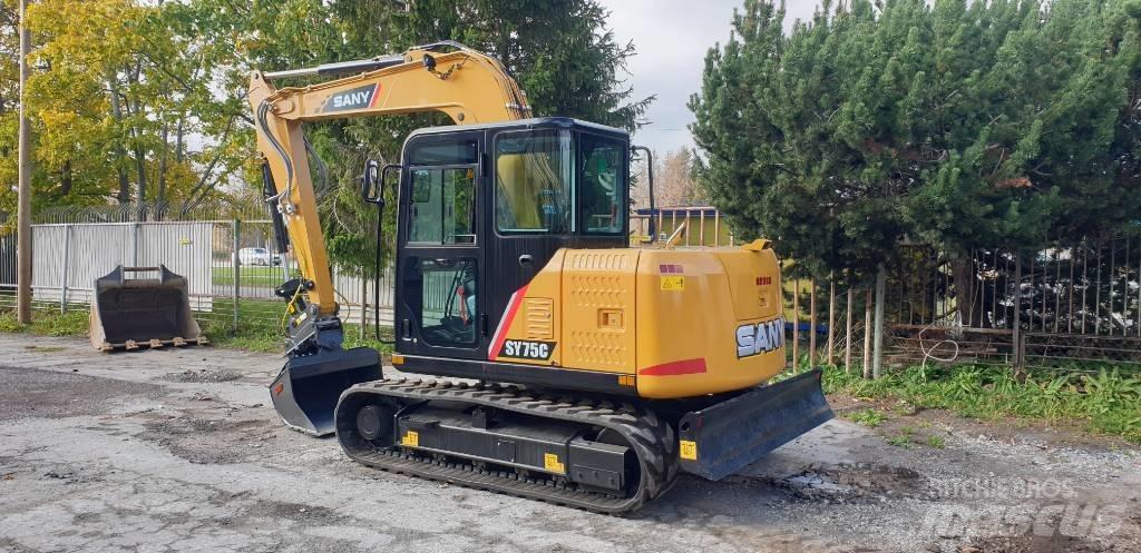 Sany SY 75 C 大型油圧ショベル12t以上（パワーショベル・ユンボ）