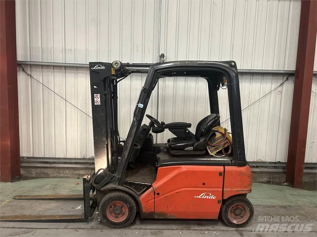 Linde E16P-01 バッテリーフォークリフト
