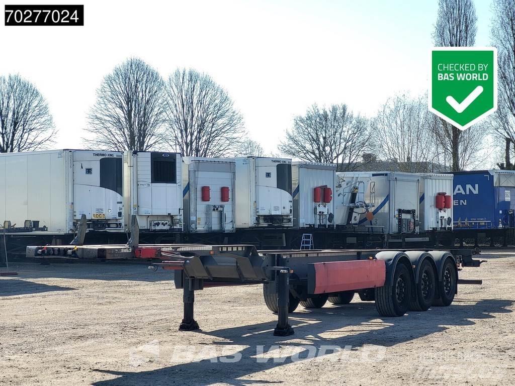 Van Hool 3 axles コンテナフレーム・セミトレーラー