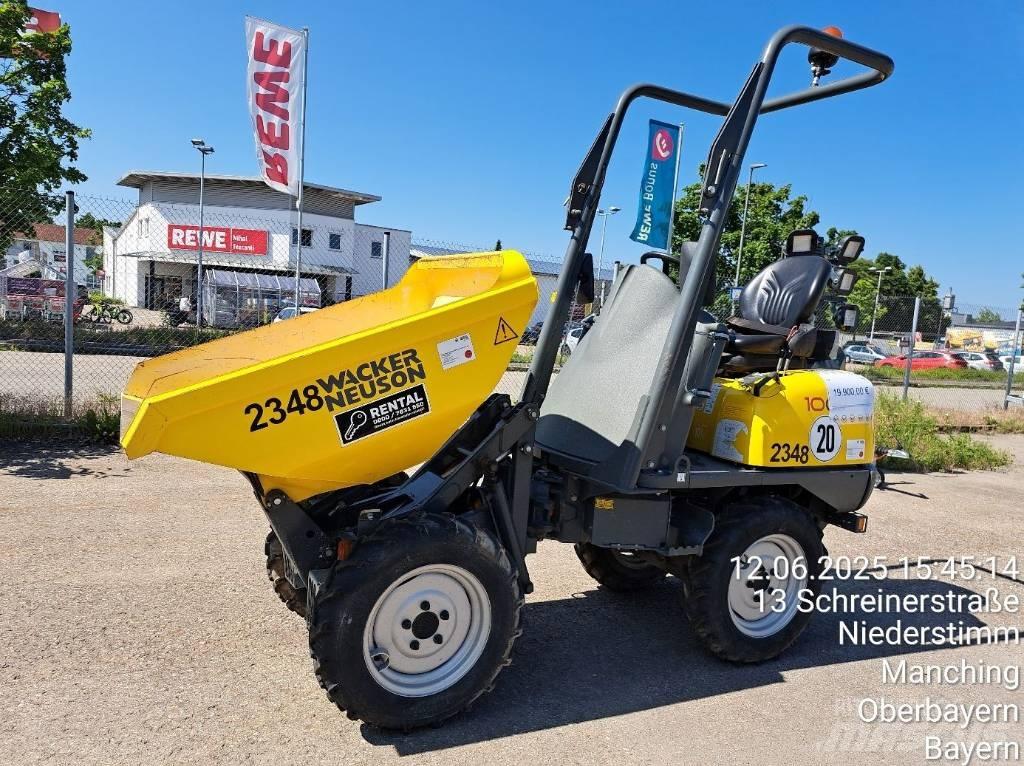 Wacker Neuson 1001 サイト　ダンプ