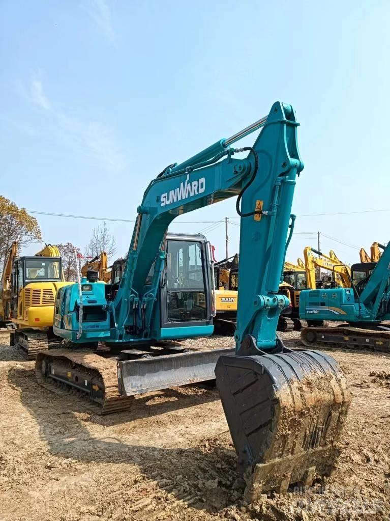 Sunward SWE 90 中型油圧ショベル 7ｔ-12ｔ（ユンボ・パワーショベル・バックホー）