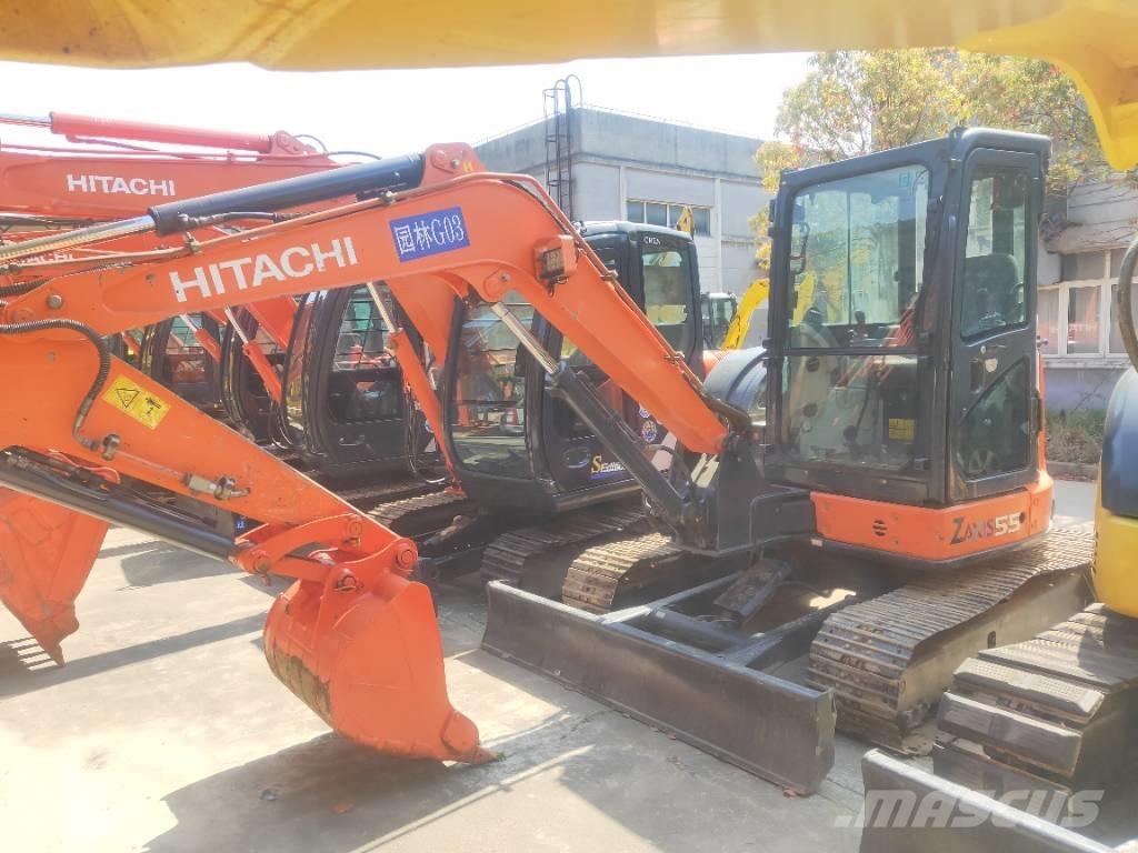 Hitachi ZX55USR-5A ミニ油圧ショベル 7t以下（ミニユンボ・ミニディガー）