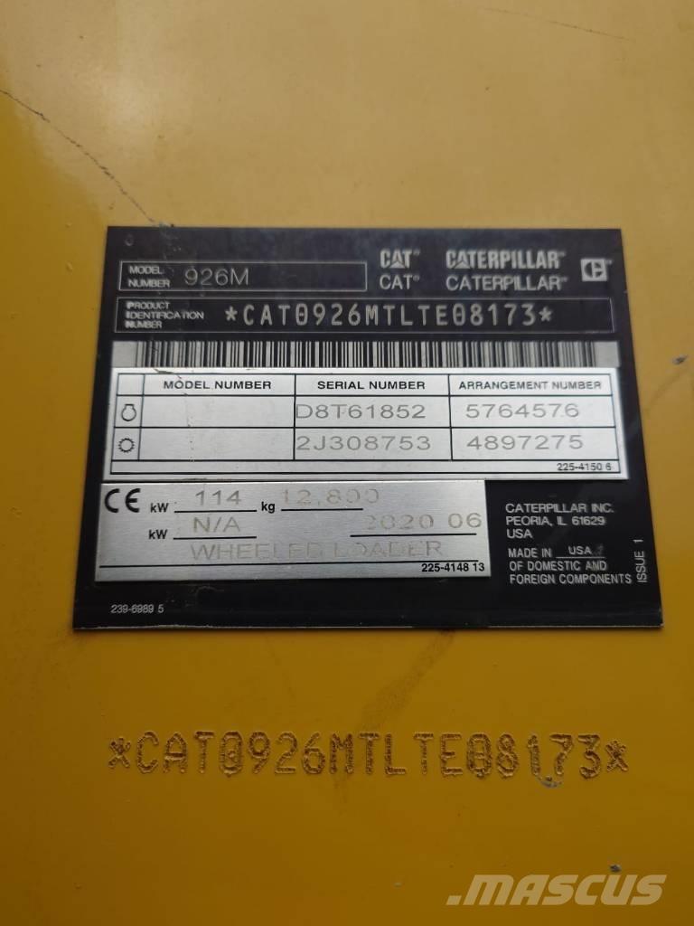 CAT 926 M ホイールローダー・タイヤショベル