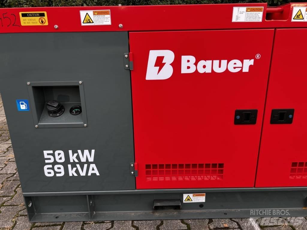 Bauer 69 KVA ディーゼル発電機