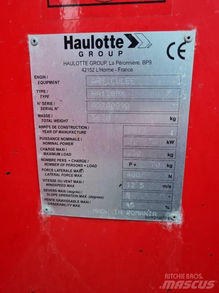 Haulotte HA 12 PX ブームリフト　屈伸型