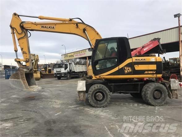 JCB JS 160 W ホイール式油圧ショベル（パワーショベル・ユンボ・バックホー）