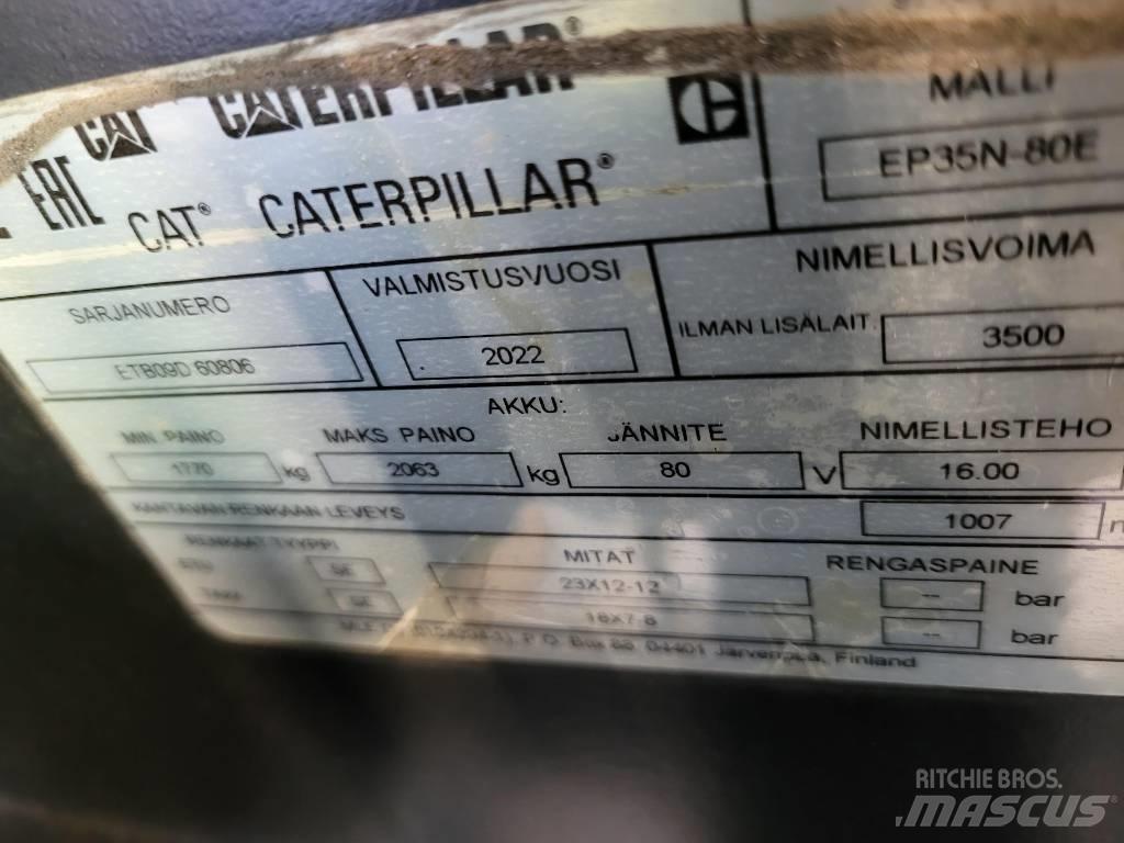 CAT EP35N バッテリーフォークリフト