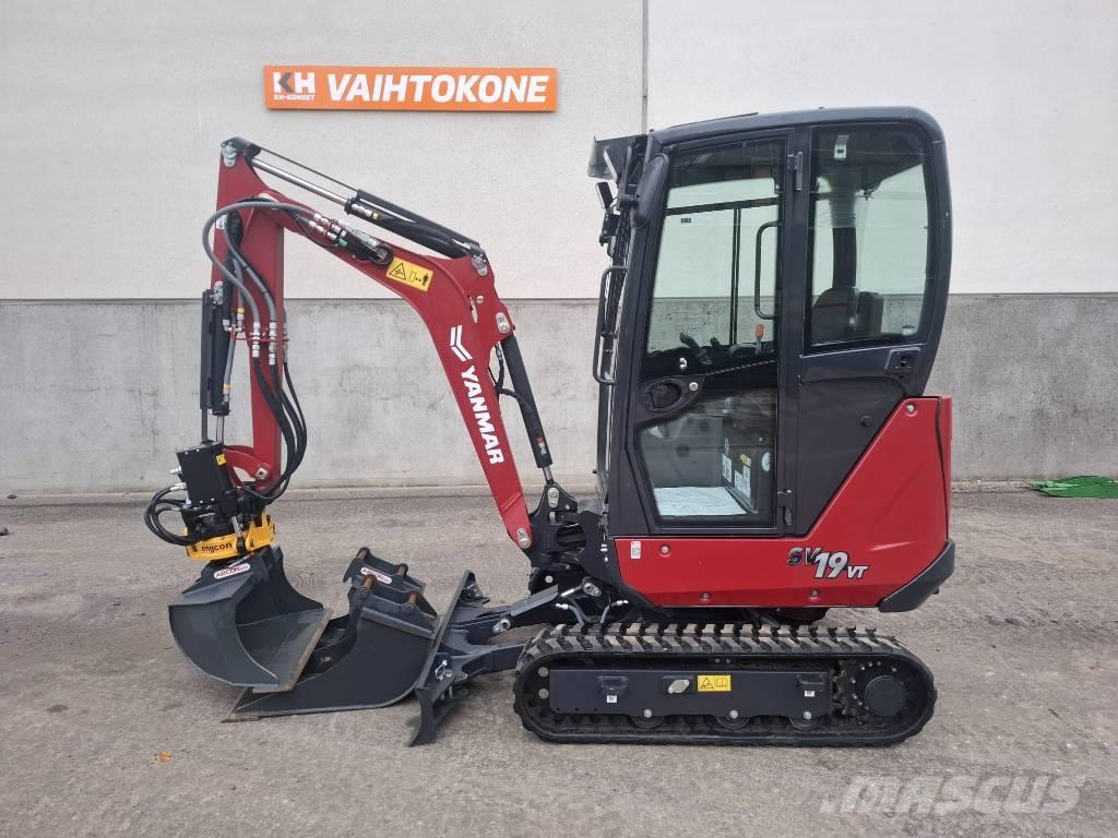 Yanmar SV 19 VT ミニ油圧ショベル 7t以下（ミニユンボ・ミニディガー）