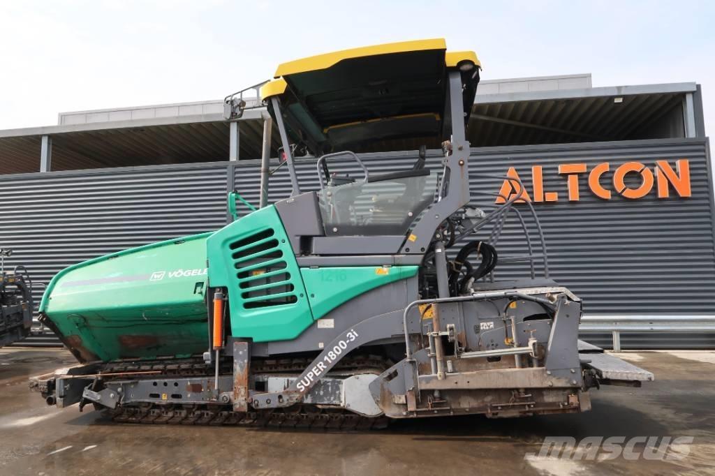Vögele SUPER 1800-3I アスファルトフィニッシャ