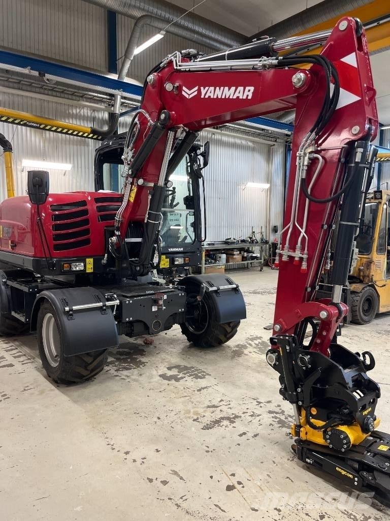 Yanmar B 95 W ホイール式油圧ショベル（パワーショベル・ユンボ・バックホー）