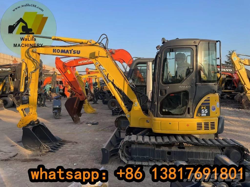 Komatsu PC 55 MR-3 ミニ油圧ショベル 7t以下（ミニユンボ・ミニディガー）