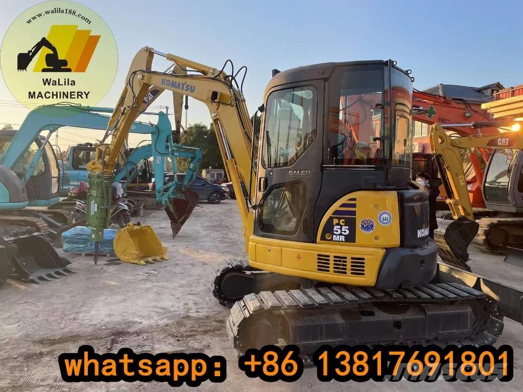 Komatsu PC 55 MR-3 ミニ油圧ショベル 7t以下（ミニユンボ・ミニディガー）