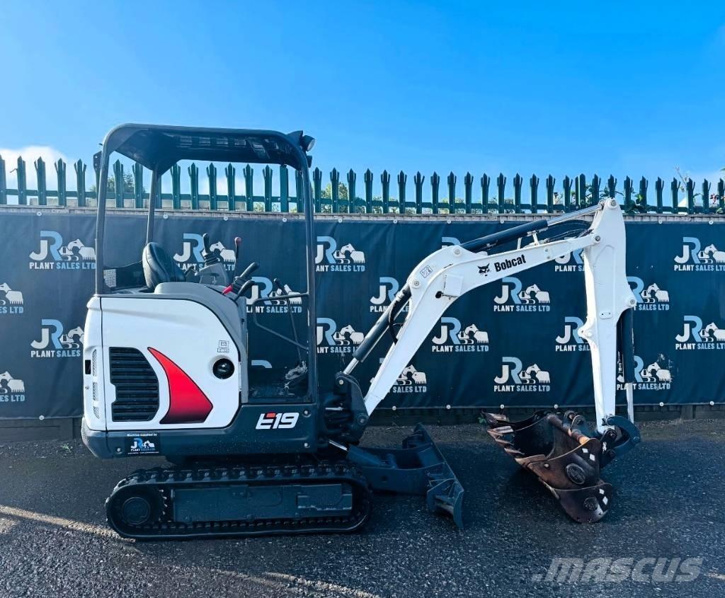 Bobcat E 19 ミニ油圧ショベル 7t以下（ミニユンボ・ミニディガー）