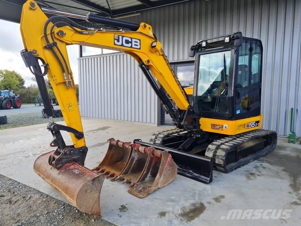 JCB 55 Z-1 ミニ油圧ショベル 7t以下（ミニユンボ・ミニディガー）