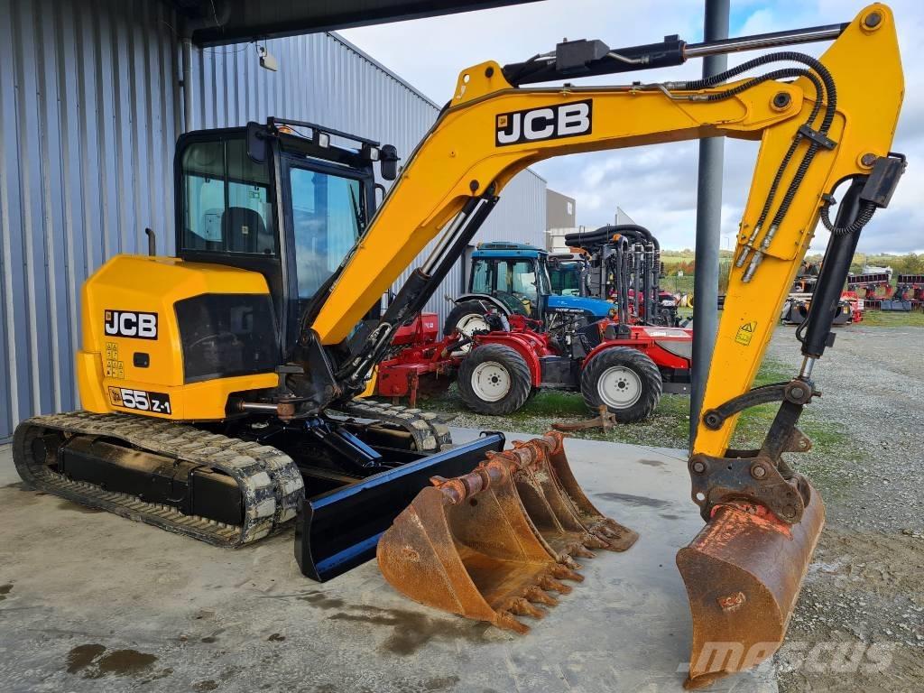 JCB 55 Z-1 ミニ油圧ショベル 7t以下（ミニユンボ・ミニディガー）