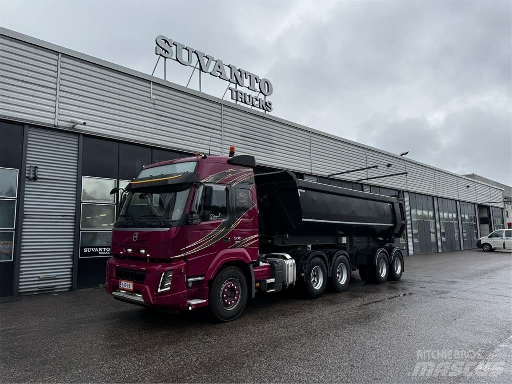 Volvo FMX500 6x4 中古トラクターヘッド | トレーラーヘッド