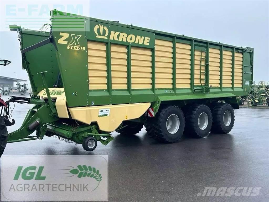 Krone zx 560 gl その他セミトレーラー