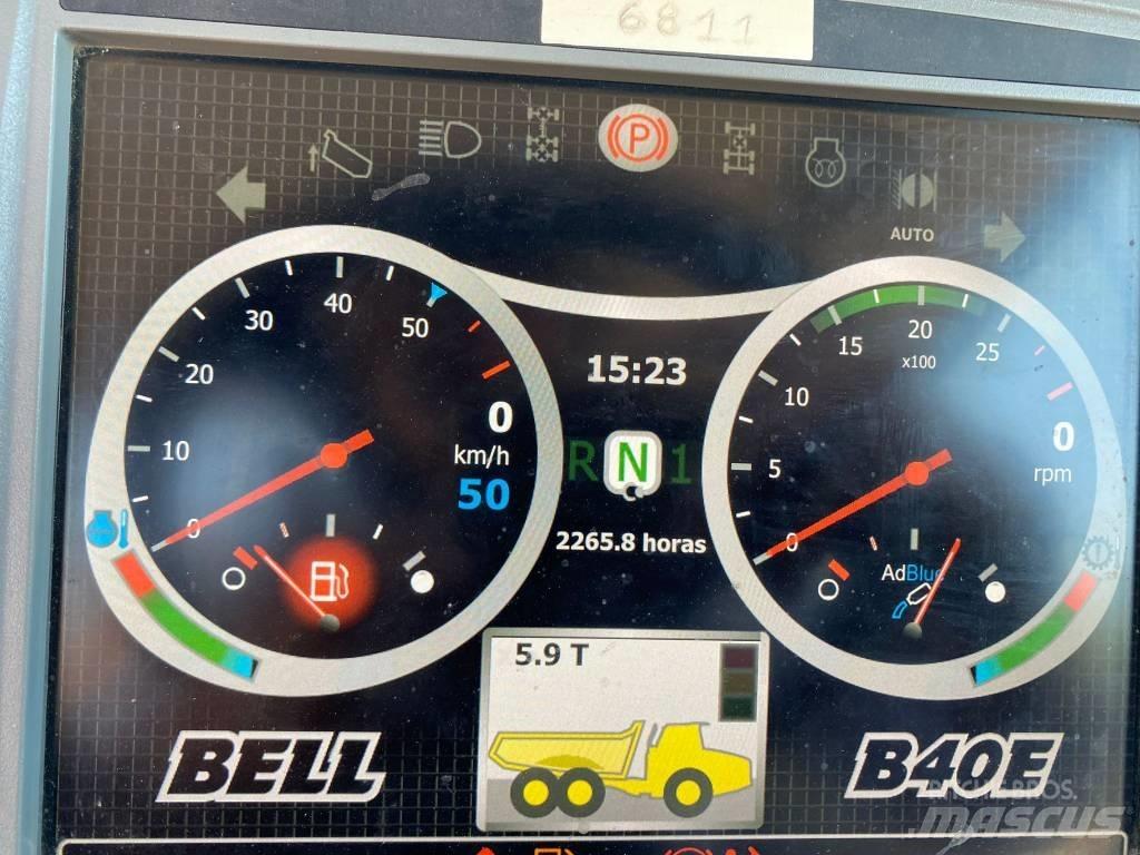 Bell B 40 E アーティキュレート式ダンプトラック