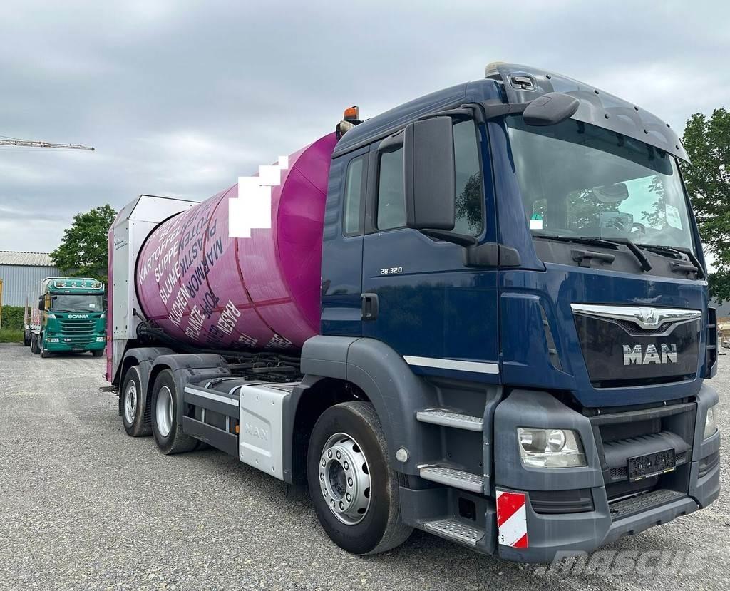 MAN TGS 28.320 塵芥車、パッカー車