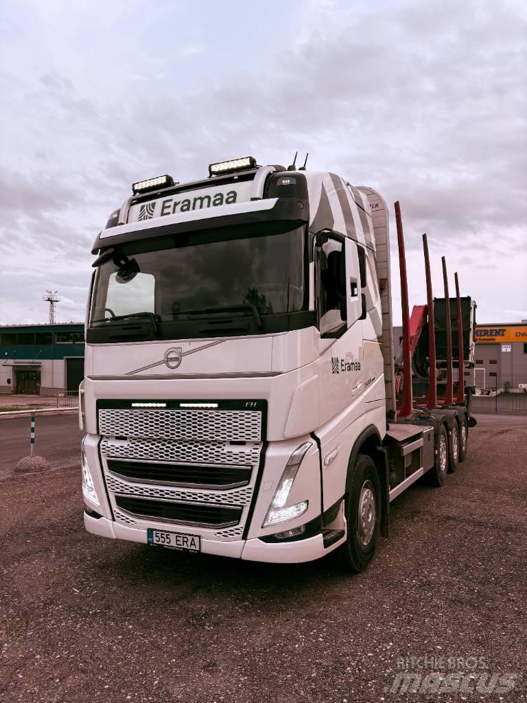 Volvo FH 500 木材トラック