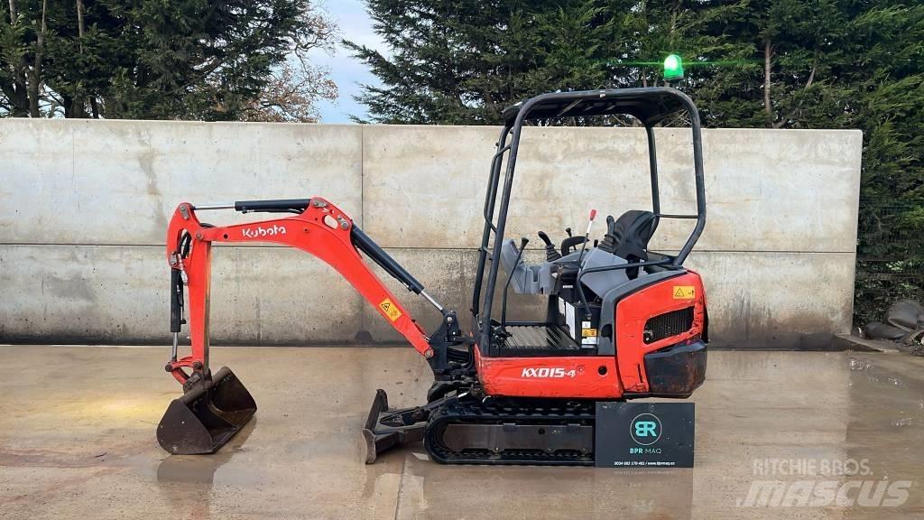 Kubota KX 015-4 ミニ油圧ショベル 7t以下（ミニユンボ・ミニディガー）