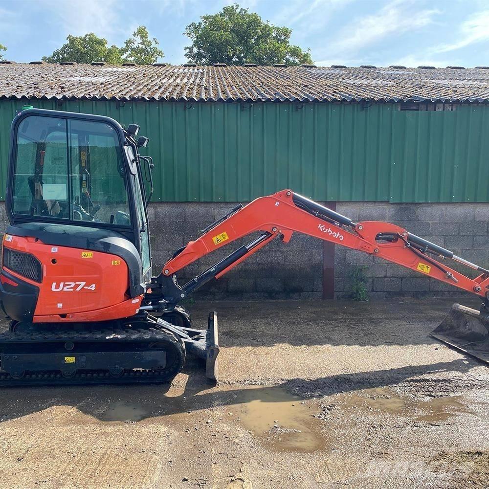 Kubota U 27-4 ミニ油圧ショベル 7t以下（ミニユンボ・ミニディガー）