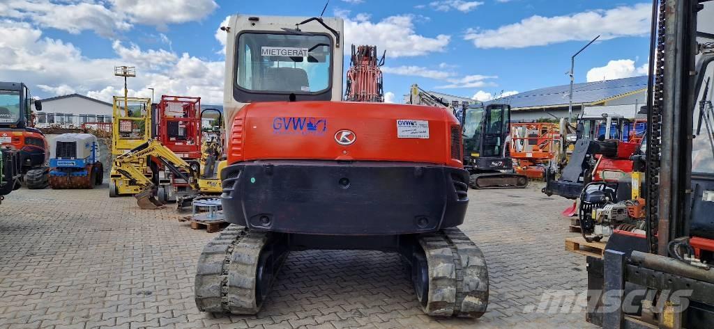 Kubota KX 080-3 中型油圧ショベル 7ｔ-12ｔ（ユンボ・パワーショベル・バックホー）