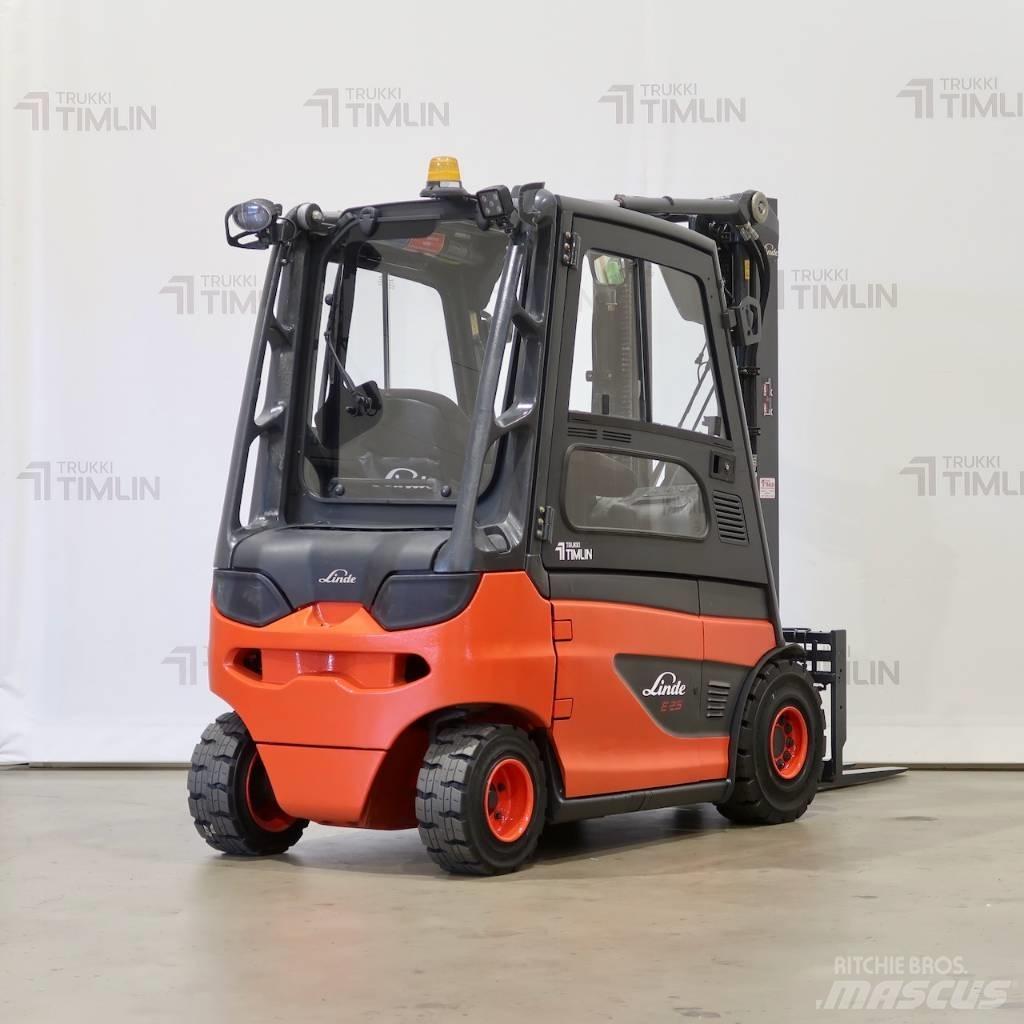 Linde E25-01 バッテリーフォークリフト