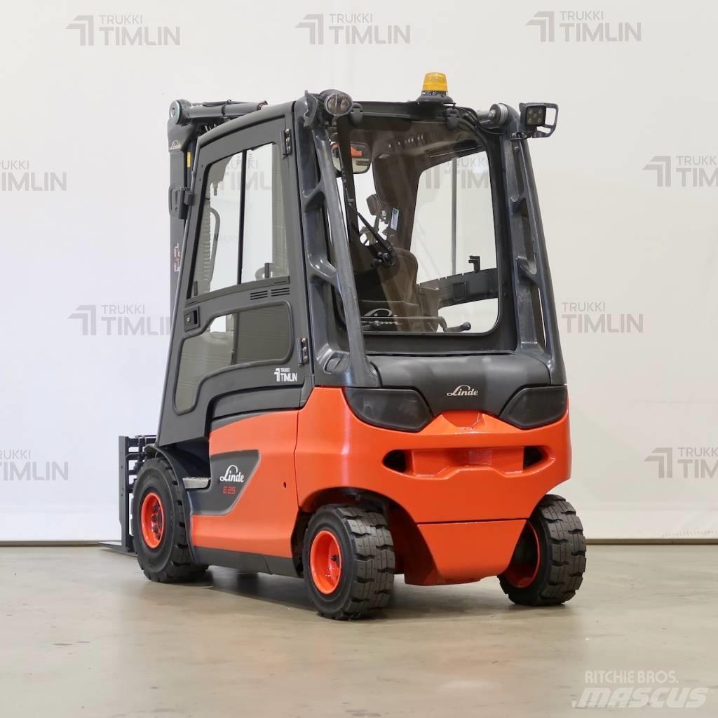 Linde E25-01 バッテリーフォークリフト