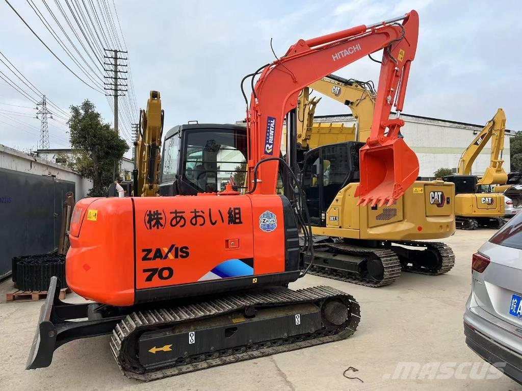 Hitachi ZX 70 中型油圧ショベル 7ｔ-12ｔ（ユンボ・パワーショベル・バックホー）