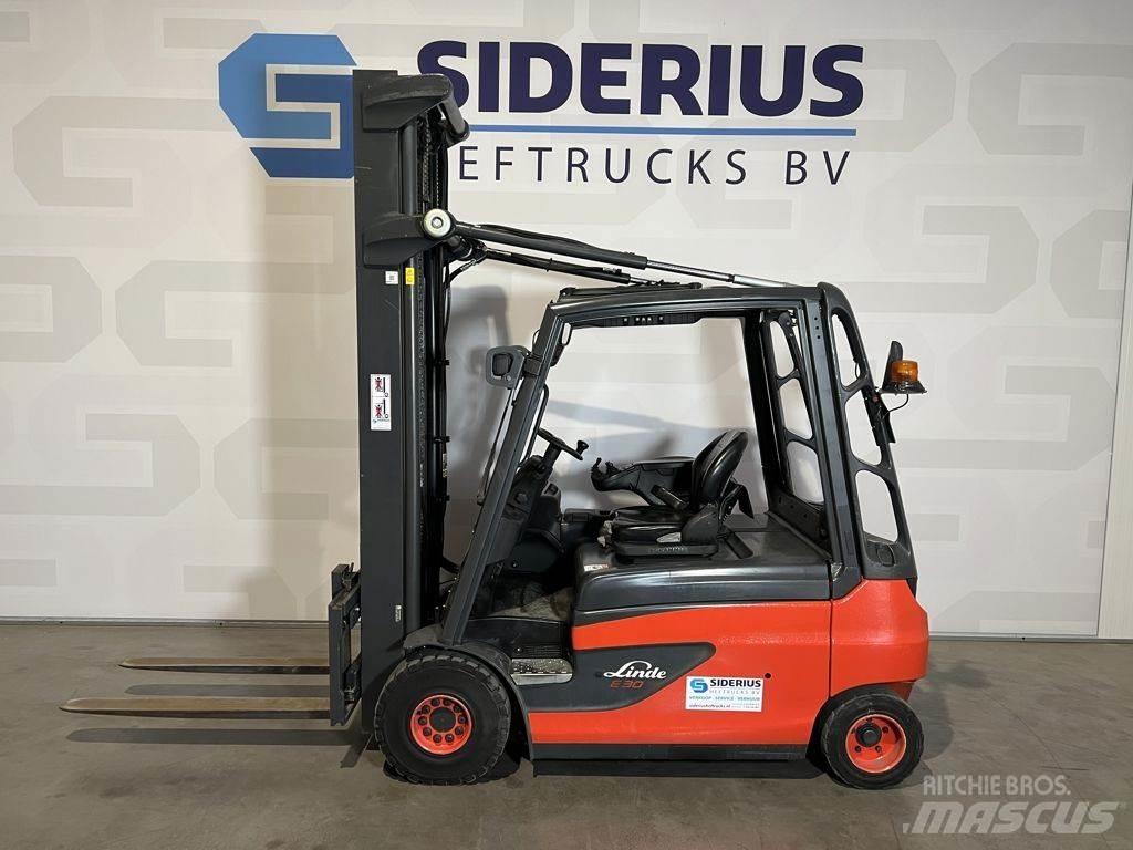 Linde E30L-01 バッテリーフォークリフト