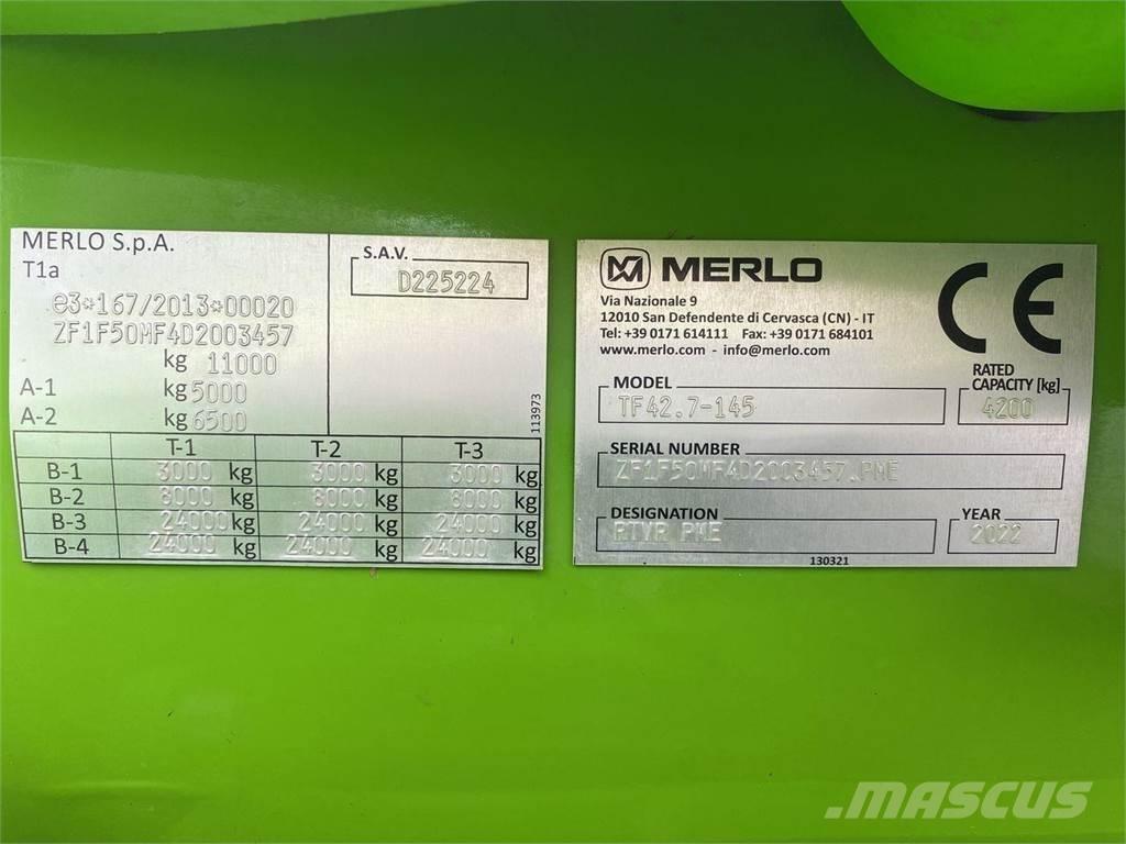Merlo TF42.7 農業用テレハンドラー